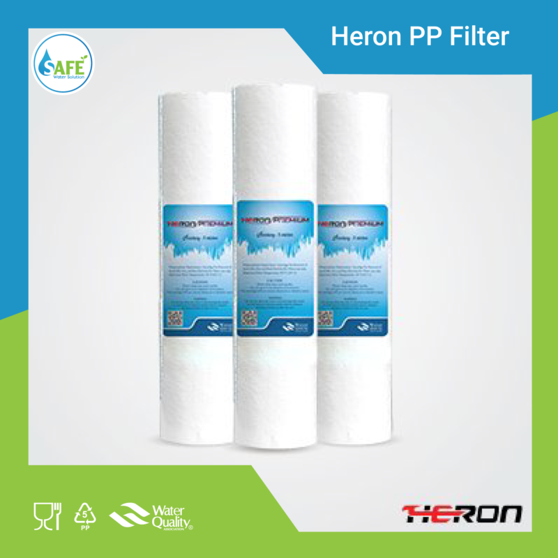 Heron 3 Piece PP Filter Water Purifier Cartridge